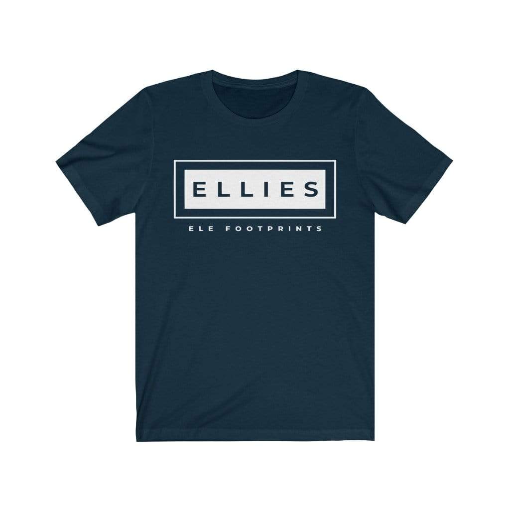 Unisex Jersey Short Sleeve Elephant Tee - Ellies by Ele Footprints