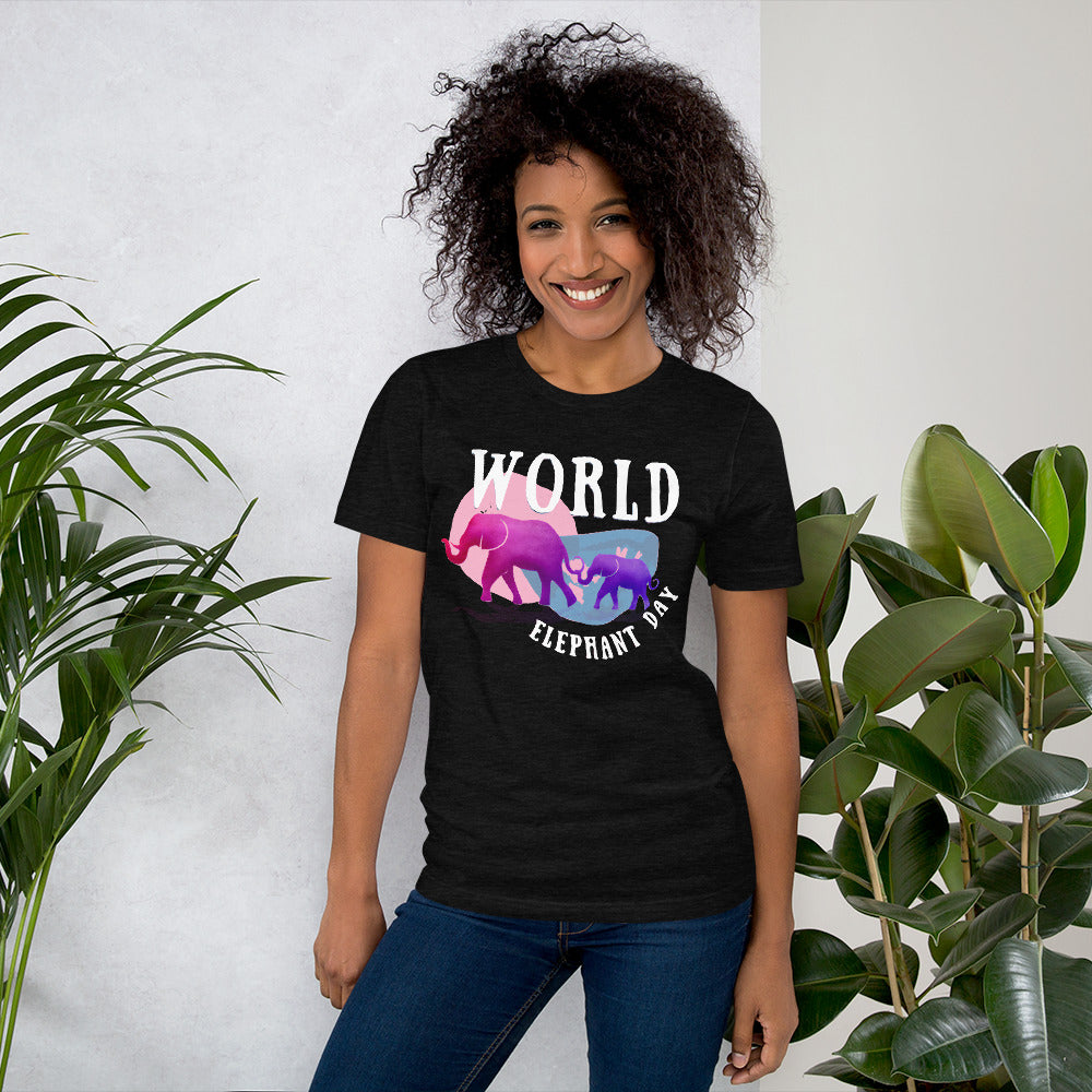 World Elephant Day Short-Sleeve Unisex T-Shirt