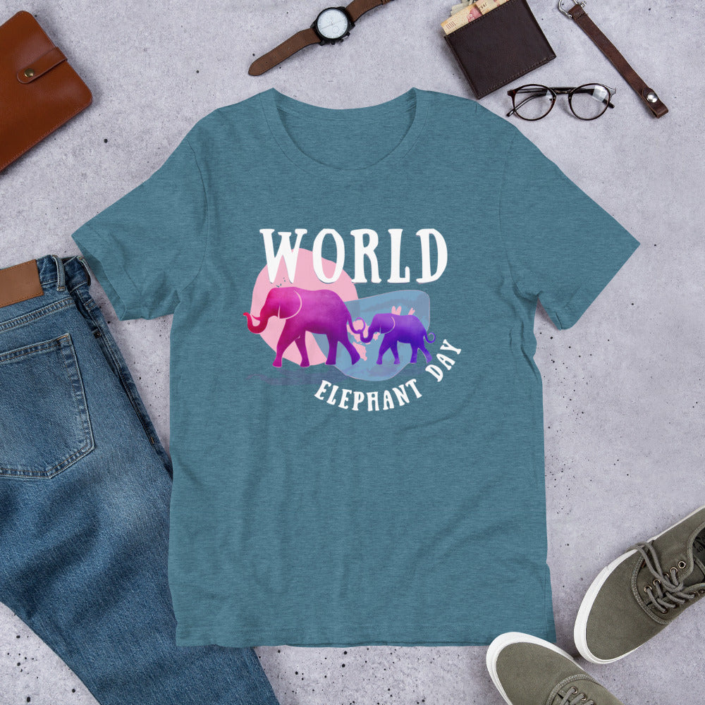 World Elephant Day Short-Sleeve Unisex T-Shirt