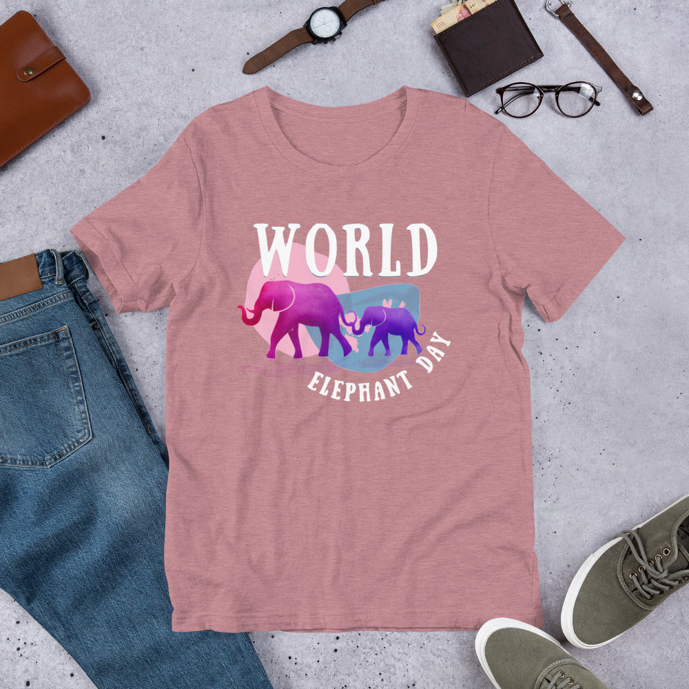 World Elephant Day Short-Sleeve Unisex T-Shirt