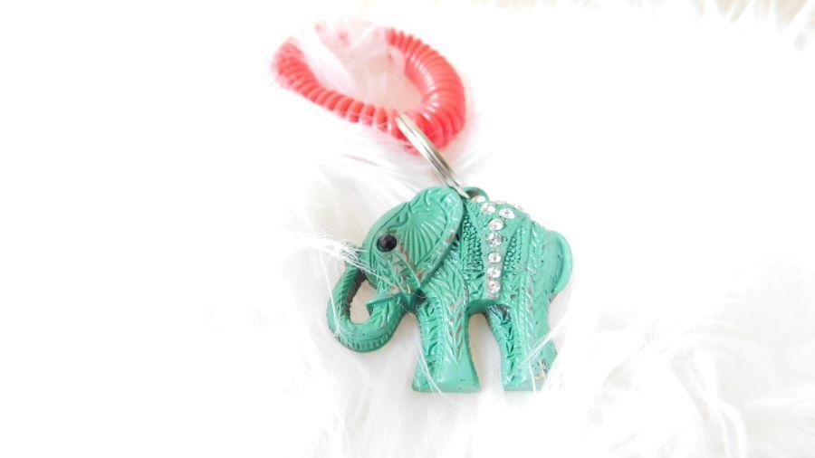 Vibrant Wrist Key Chain - Elephant Footprints