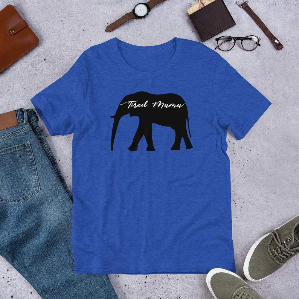 Women's Short-Sleeve "Tired Mama" Tee - Elephant Footprints