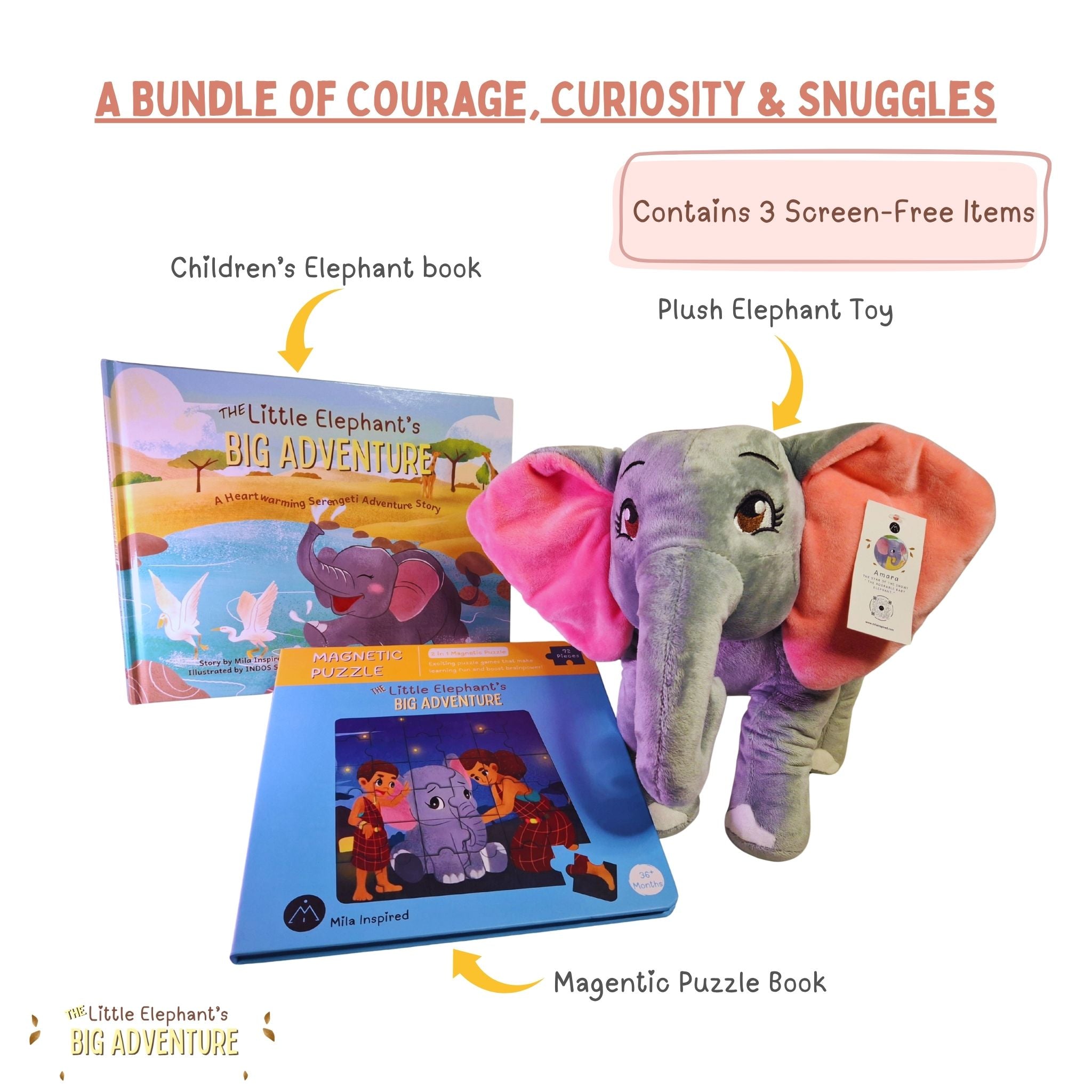 Amara the Elephant Collection | Bedtime Books, Toys & Gifts Kids Love