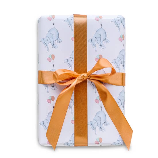 Elephant Gift Wrapping Paper Mila Inspired