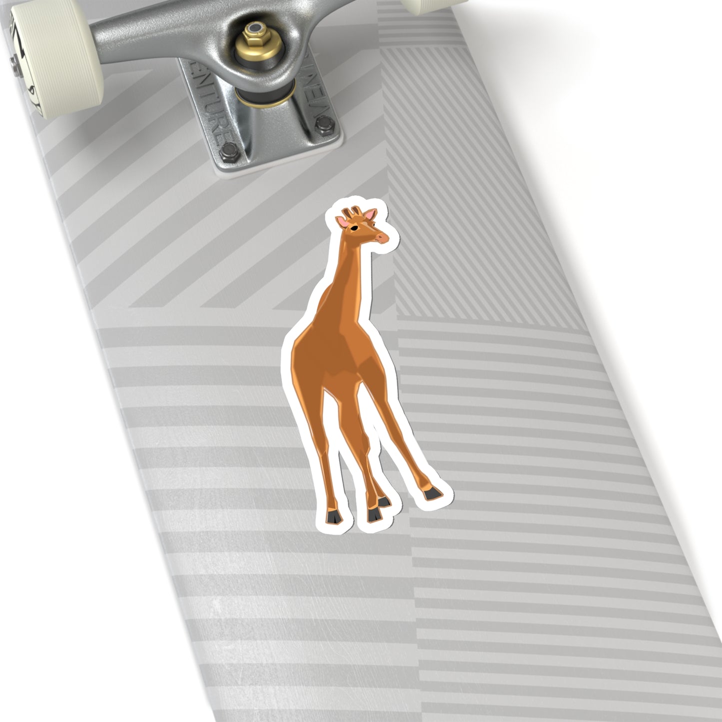 Baby Giraffe with no Spots Kiss-Cut Stickers