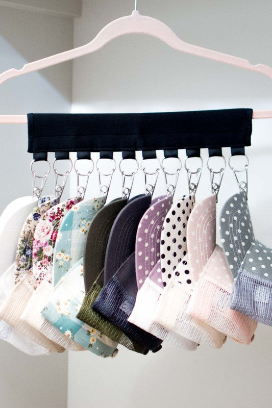 Hat Organizer Hanger Cover | Store your hats in your closet in an organizer