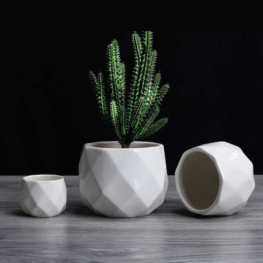 Geo Rounded Trio Set of 3 (Plants not included)