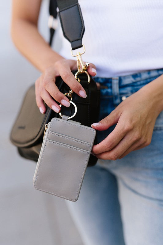 Mini Handheld Keychain Backpack Card Holder | Vegan Leather Gift