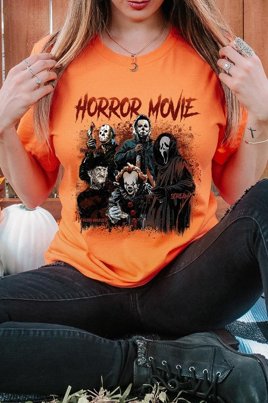 UNISEX SHORT SLEEVE HALLOWEEN MOVIE