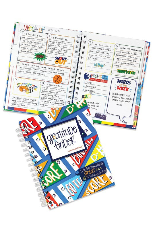 Gratitude Journal with Stickers Adventure Series