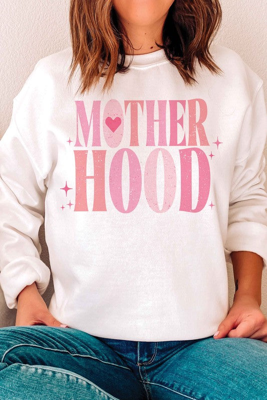 MOTHERHOOD HEART Graphic Sweatshirt