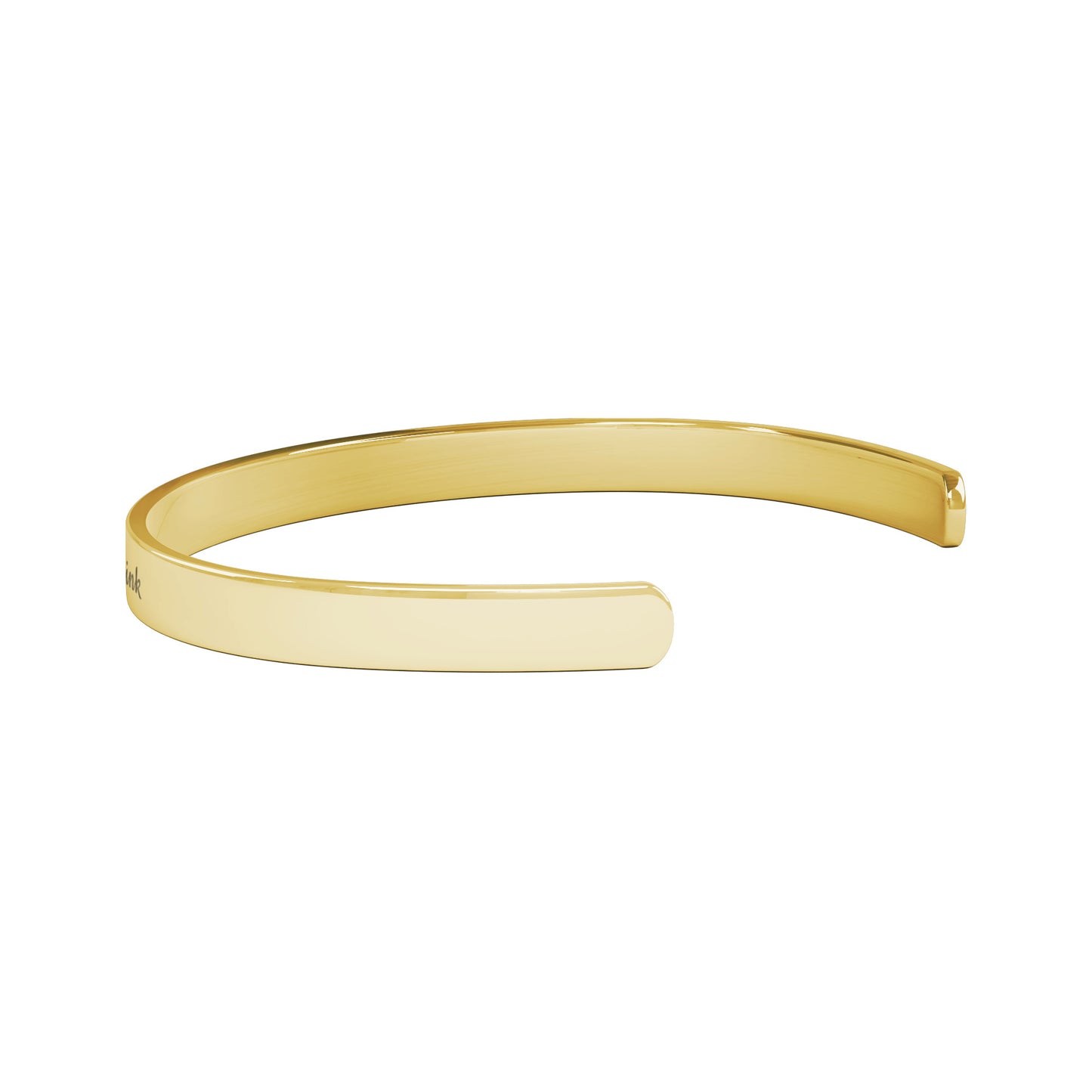 You are Stronger than you Think Cuff Bracelet, Rose Gold, Silver, Gold Cuff Bracelet, Bestie Gift, Sorority Bracelet, Elegant Women’s Gift