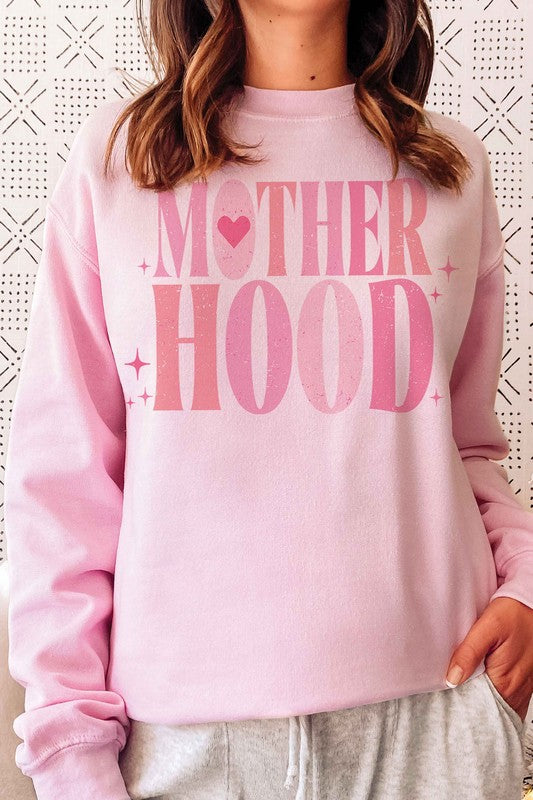 MOTHERHOOD HEART Graphic Sweatshirt