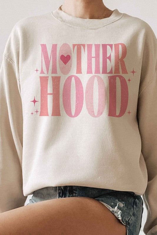 MOTHERHOOD HEART Graphic Sweatshirt