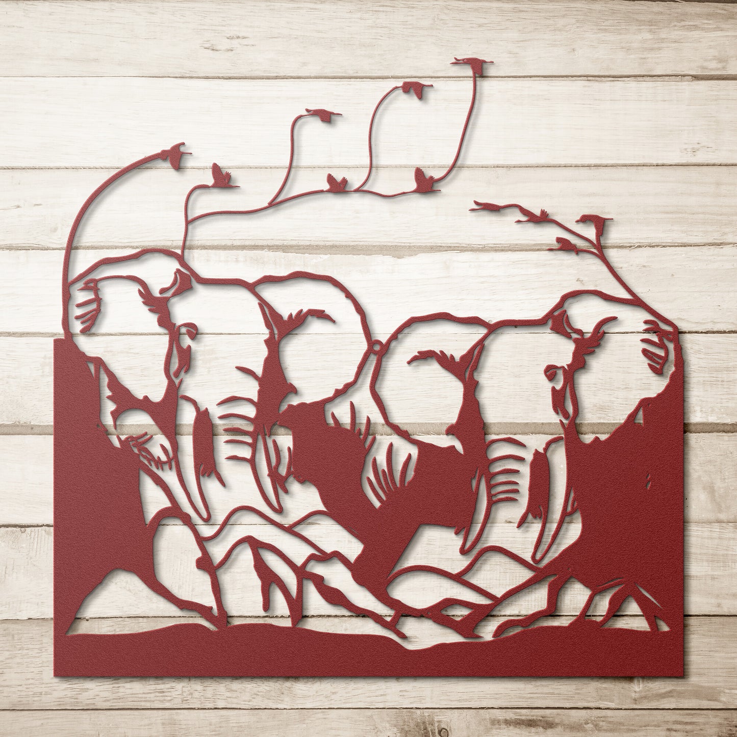 Jumbo Elephant Metal Sign | Elephant Metal Wall Décor | Metal Wall Art | African Elephant Metal Art| Nature Sign | Wedding Gift | Elephant Metal Art | Housewarming Gift