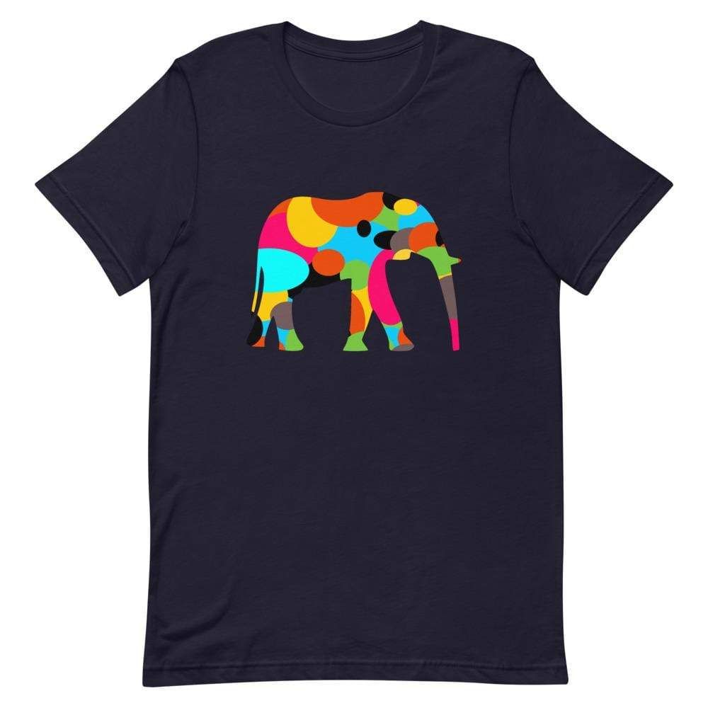 Bubbly Elephant Short-Sleeve Unisex T-Shirt