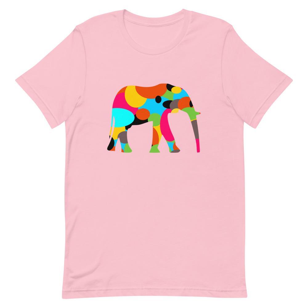 Bubbly Elephant Short-Sleeve Unisex T-Shirt