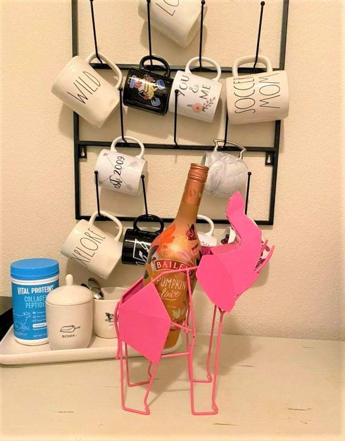 Cute Elephant Wine Bottle Holder - Pink Wine Holder Wine Holder