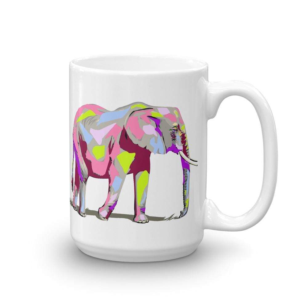 15 ounce and 11 ounce Elephant Coffee Mug - Just a Girl who Loves Elephants