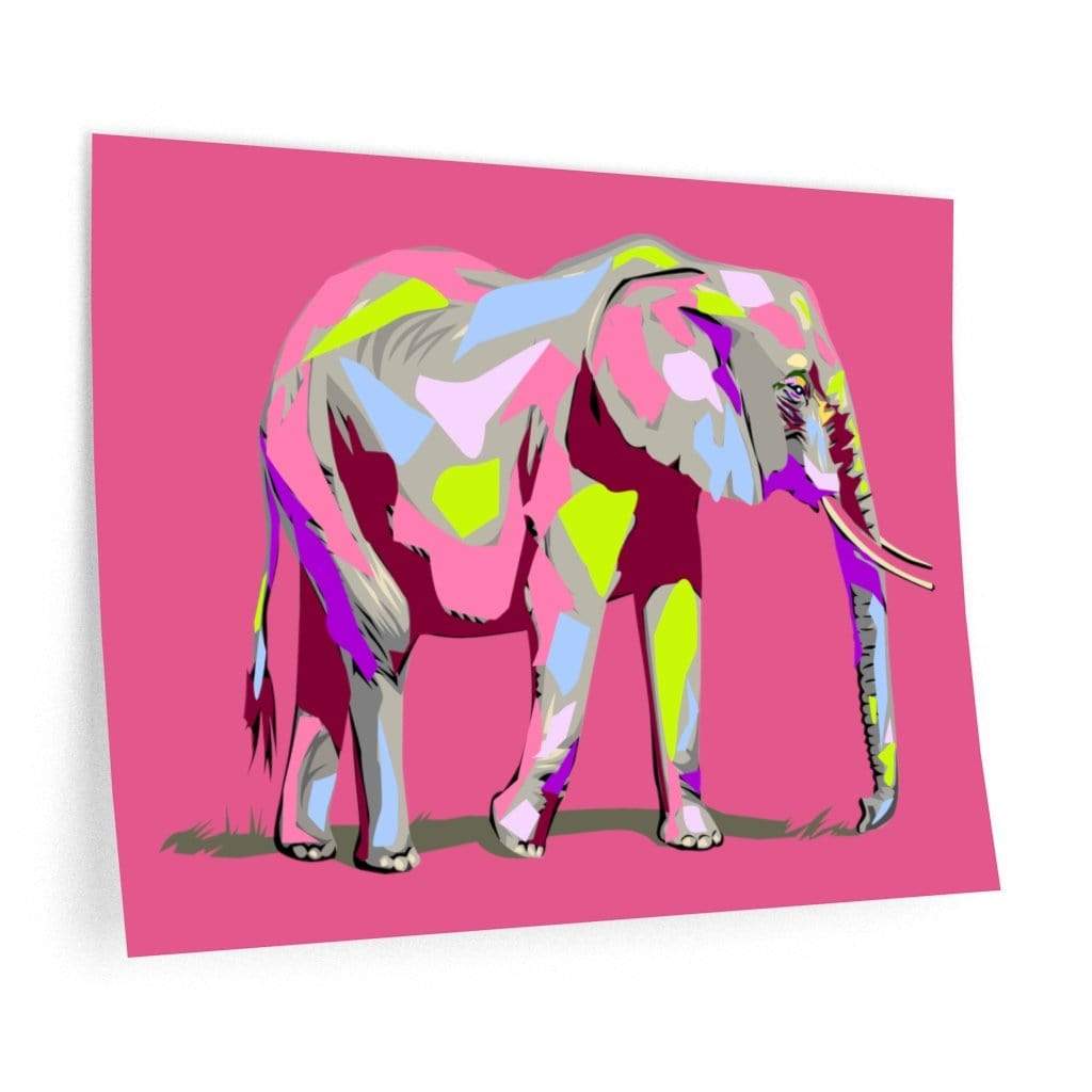 Elephant Decal - Walk in Color