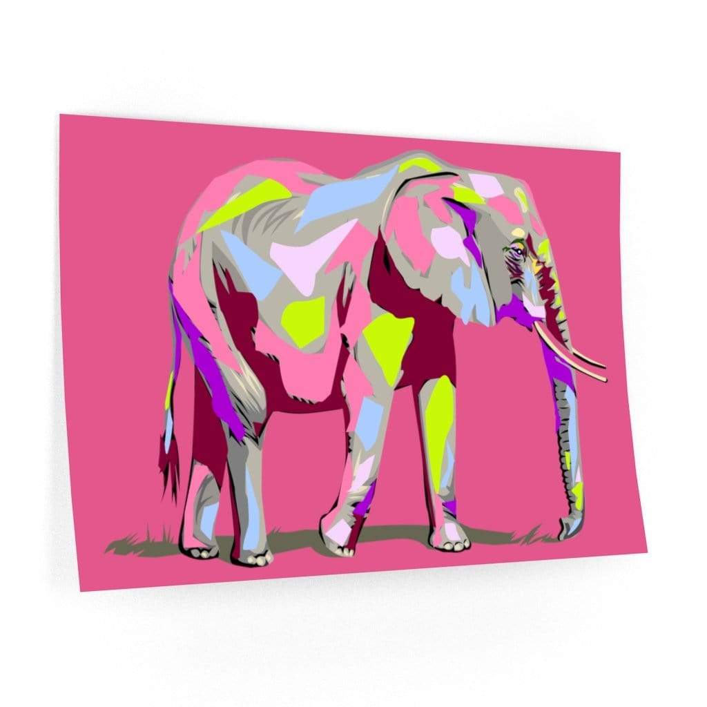 Elephant Decal - Walk in Color