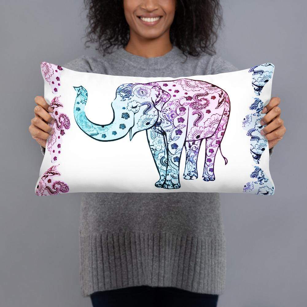 Elephant Pillow - Boho Tribal