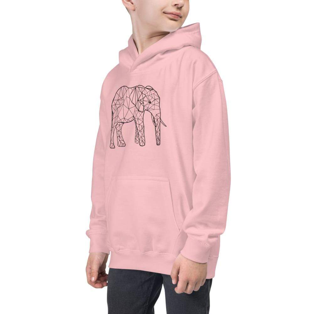 Cute Kids Geometric Elephant Hoodie Mila Inspired