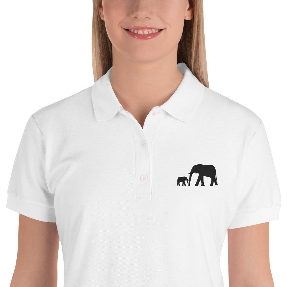 Embroidered Women's Polo Shirt M