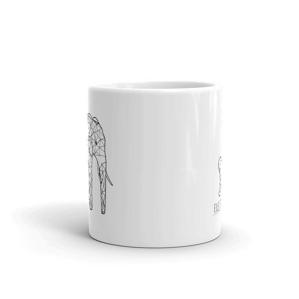Geometric Elephant Mug Coffee Mug