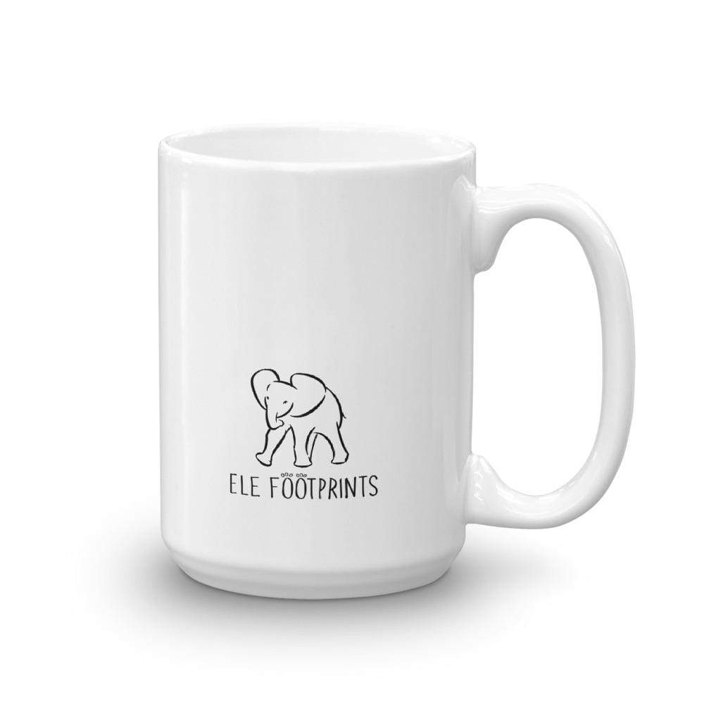 Geometric Elephant Mug Coffee Mug 15oz