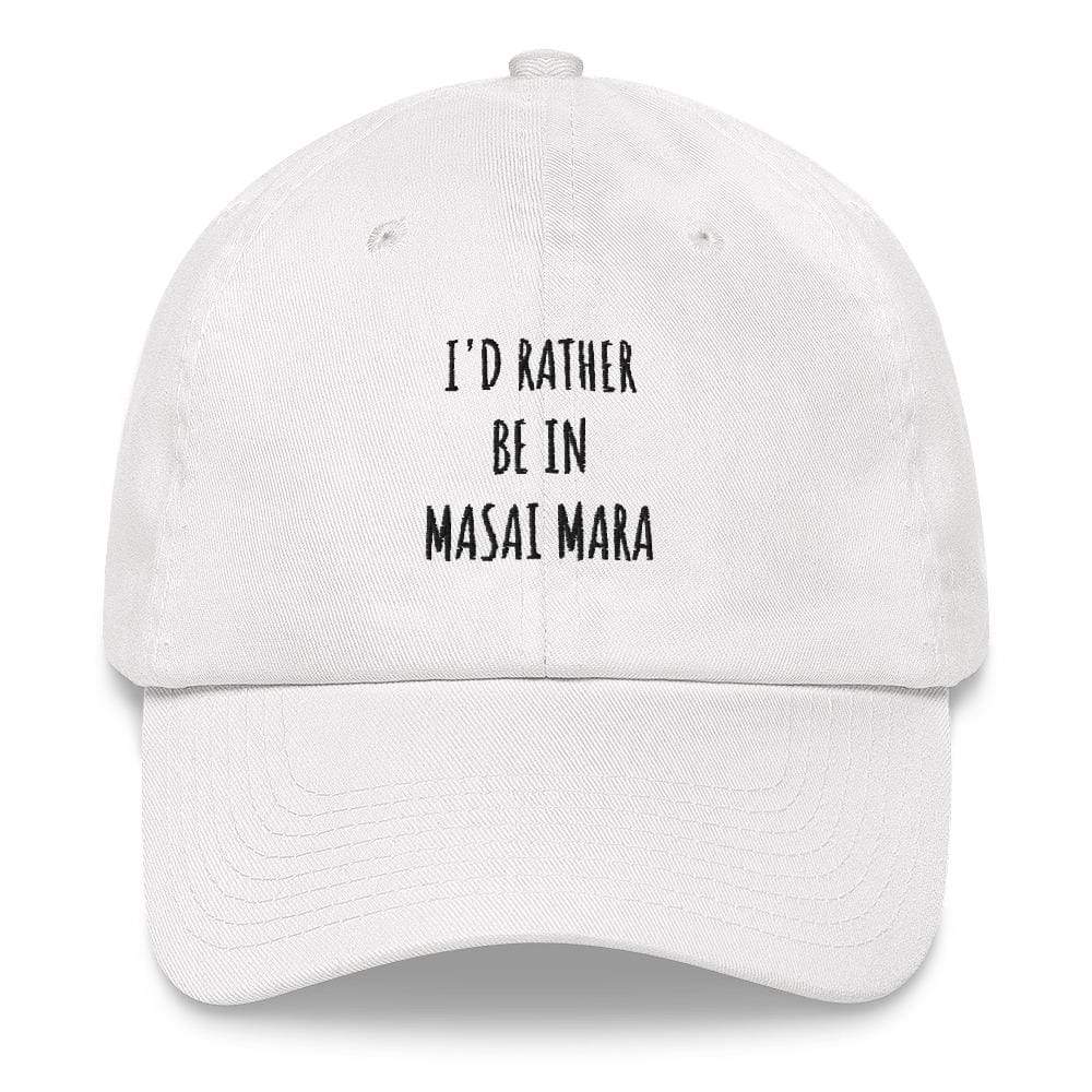 I'd Rather be in Masai Mara Dad hat