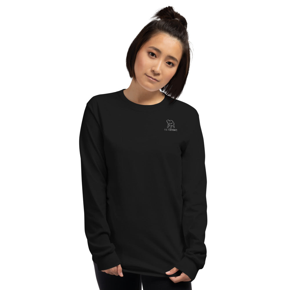 Elephant Fitted Long Sleeve Shirt