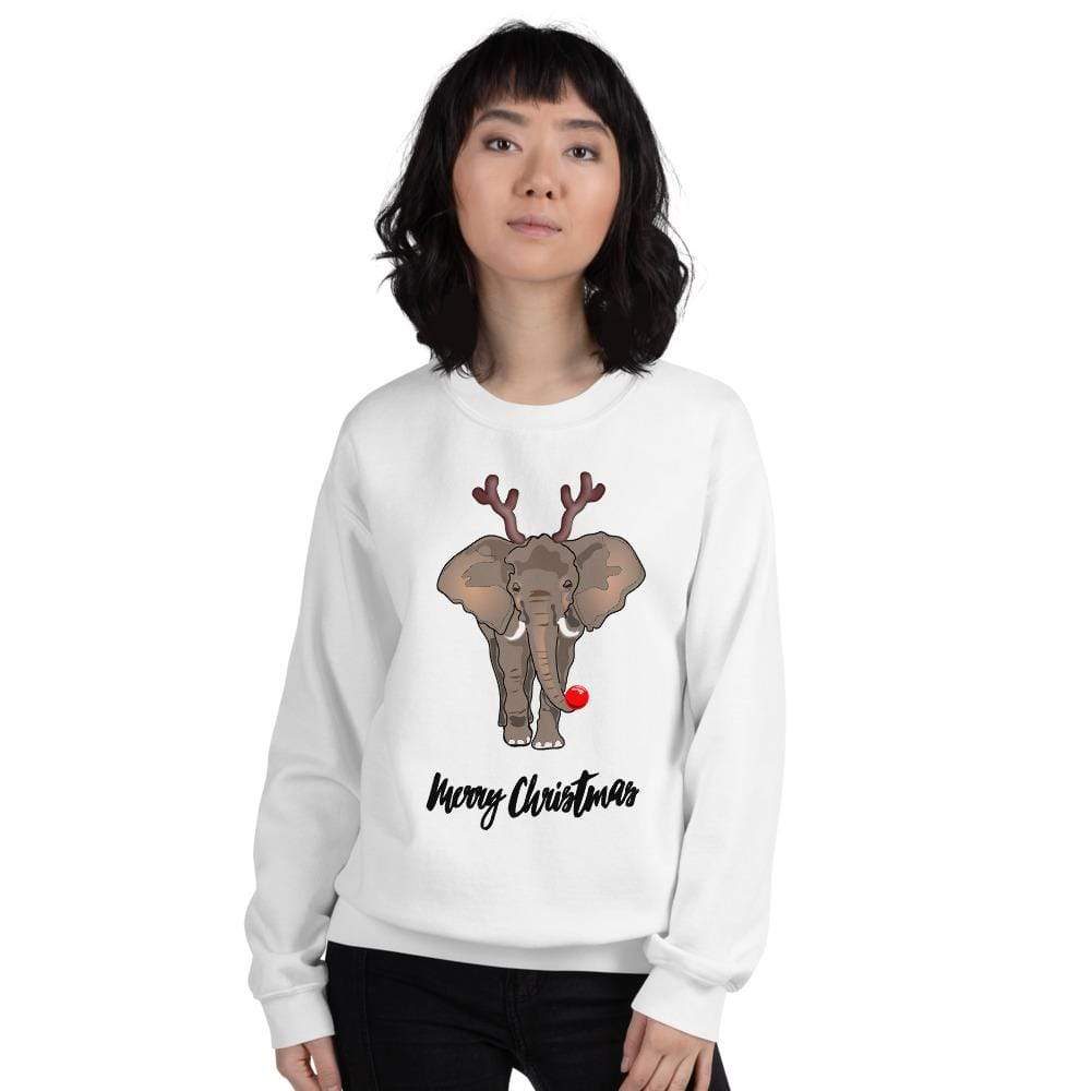 Merry Christmas Rudolph Sweatshirt Unisex Sweatshirt