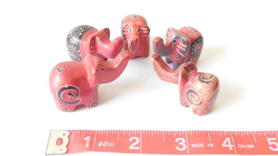 Miniature Elephant Sculptures - Elephant Footprints