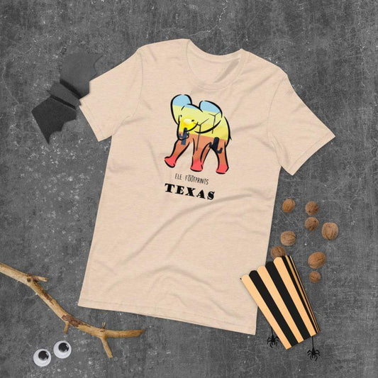 Short-Sleeve Unisex Texas Elephant T-Shirt