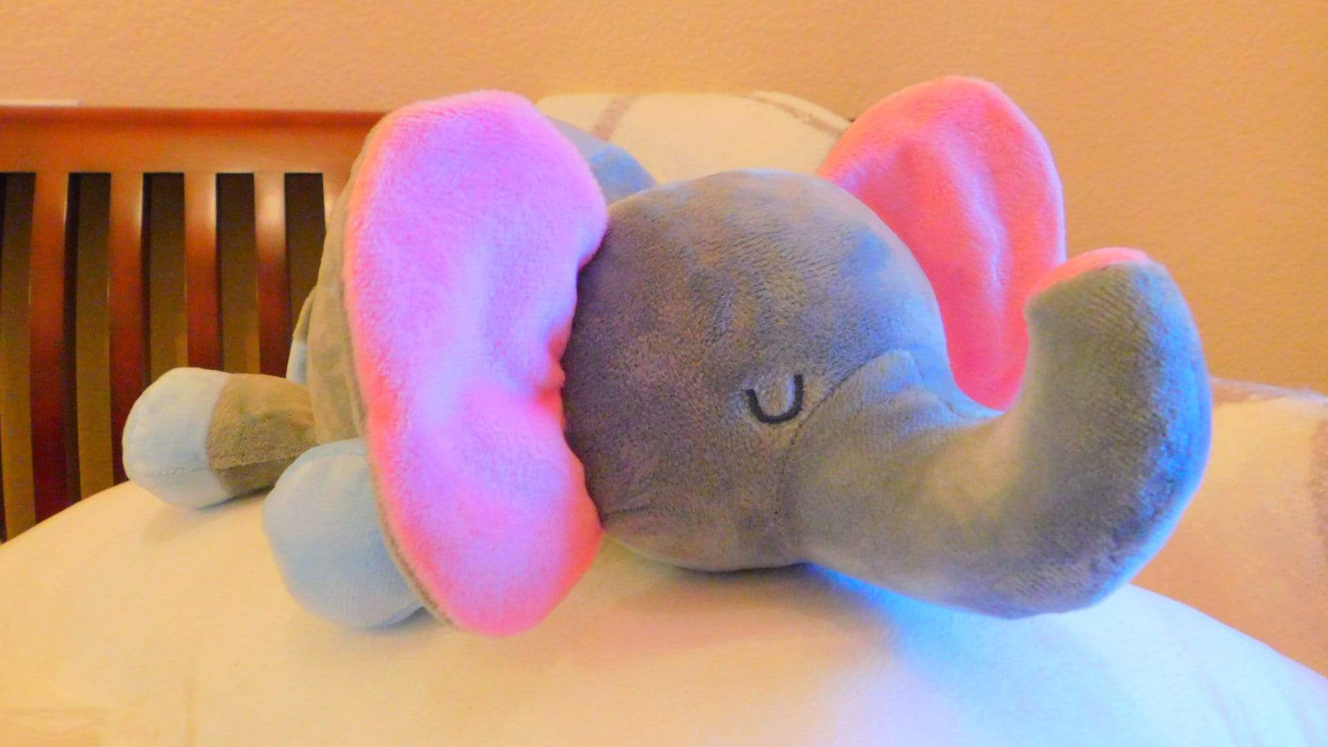 Soothing Elephant with Light & Sound - Plush Elephant for Baby Baby Projector with Sound