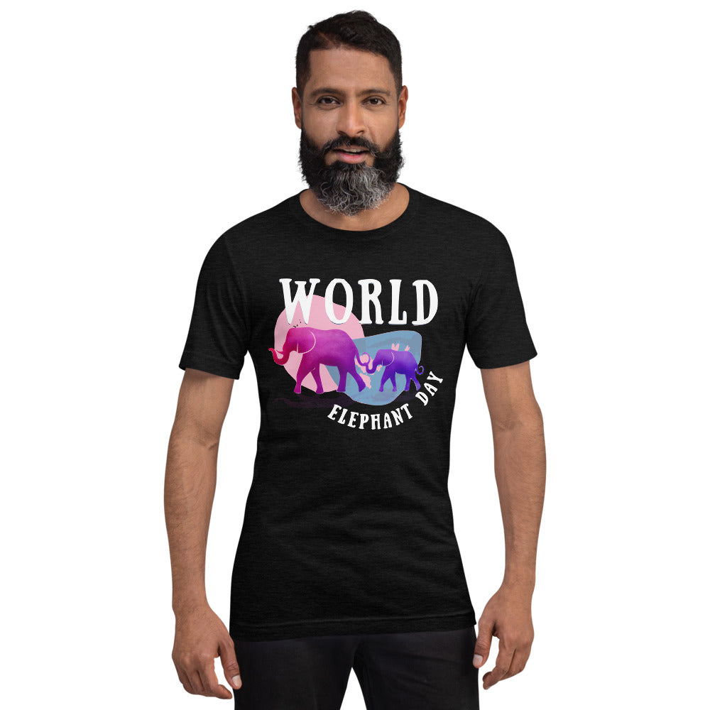 World Elephant Day Short-Sleeve Unisex T-Shirt