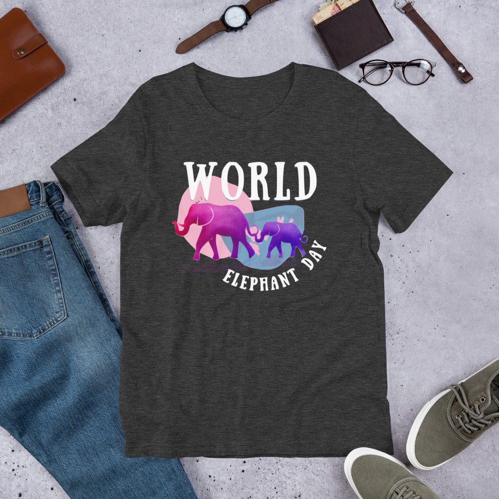 World Elephant Day Short-Sleeve Unisex T-Shirt