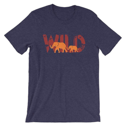 Wild Elephants Short-Sleeve Unisex T-Shirt